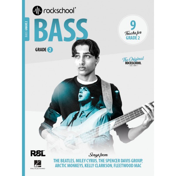 Rockschool Bass Grade 2 2024 (Book/Audio)